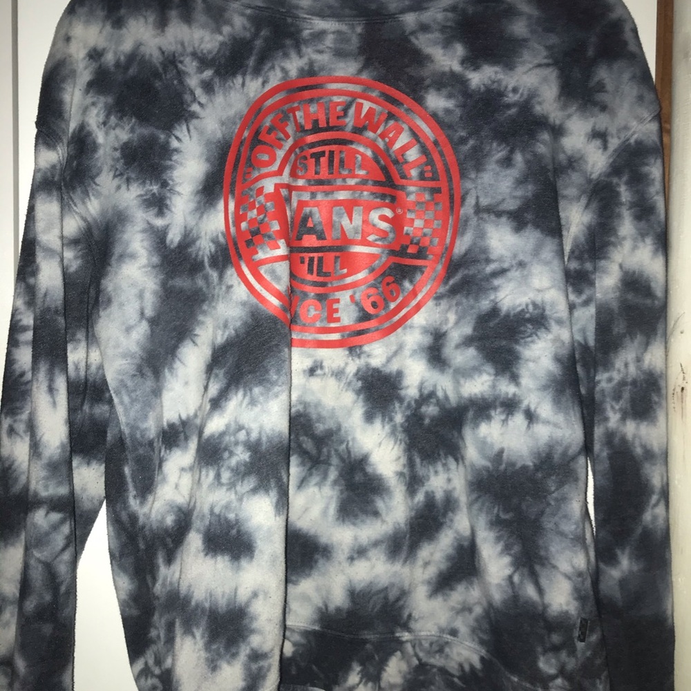 Vans tie dye sweater